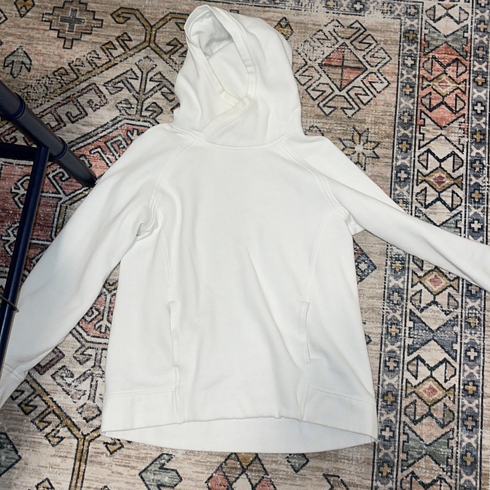 White Lululemon Hoodie